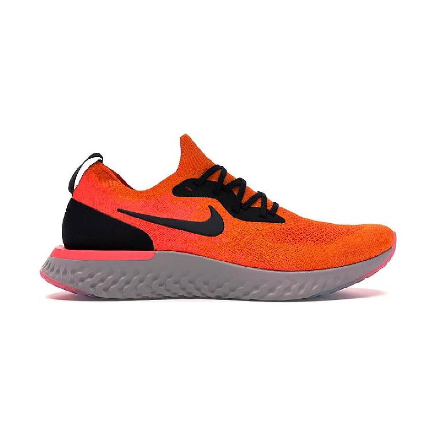 Tenis Nike Epic React Flyknit Hombre Correr Entrenar naranja 27 Nike AQ0067  | Walmart en línea