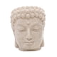 thumbnail image 3 of Figura de cabeza de Buda, maceta, adorno de mesa, maceta de resina, contenedor para plantas Estilo B, 3 of 9