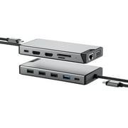 Alogic Universal 12-in-1 Mini Dock - DV3 - Triple Full HD Display