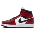 thumbnail image 1 of Jordan Nike Air 1 Mid GS Chicago Black Toe 554725-069 Size 4, 1 of 6