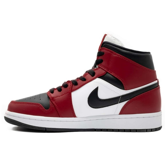Jordan Nike Air 1 Mid GS Chicago Black Toe 554725-069 Size 4