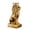 Golden, variant on GROWTH TANK Abstract Lion Figurine Sculpture, Resin Statue, Craft Ornaments, C-Office Porch Black