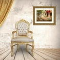 thumbnail image 3 of Nan 24x19 Gold Ornate Wood Framed with Double Matting Museum Art Print Titled - Cafe Afternoon, 3 of 4