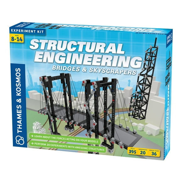 Structural Engineering: Bridges & Skyscrapers Activity sets for Children