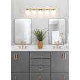 thumbnail image 6 of 1100-5V-MGLD-Z-Lite-Neoma - 5 Light Bath Vanity In Modern Style-7.25 Inches Tall and 38.25 Inches Wide-Modern Gold Finish, 6 of 7
