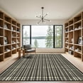thumbnail image 2 of ODIKA 4'x6' Machine Washable Non-Slip Area Rug, Geometric Beige High Traffic Rug, Beige, 1094051, 2 of 7