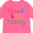 thumbnail image 4 of Inktastic I Love My Mommy Handprints Boys or Girls Long Sleeve Toddler T-Shirt, 4 of 5