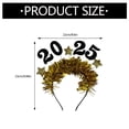 thumbnail image 3 of Fashion 2025 Star Headband with Golden Detail Women's Fashion Headpieces Comfortable Party Accessory for Women, 3 of 8