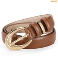 thumbnail image 7 of WHIPPY Women Leather Belt for Jeans Pants Dresses Fashion Ladies Leather Belts 3 Pack, 7 of 7
