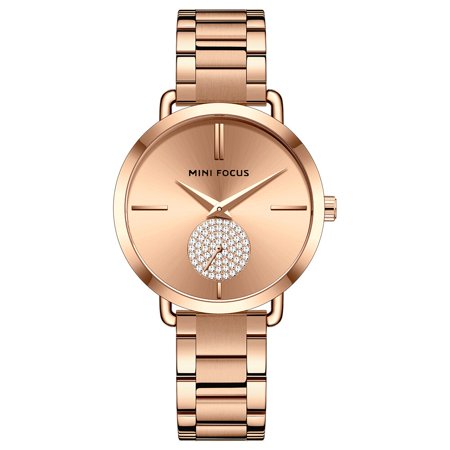 MINI FOCUS Fashion Women's Watches Top Brand Luxury Feloj Mujer Montre Femme Ladies Wristwatch For Girls Relojes Stainless Steel