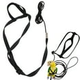 thumbnail image 3 of Flying Rope, Bird Harness Ultra Light Leash Adjustable  Flying Rope for Outdoor Playing Parties for Macaw African Greys Parakeet Cockatoo, 3 of 8