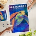 thumbnail image 4 of Lantern Press 1000 Piece Jigsaw Puzzle, Sag Harbor, New York, Turtle, Vivid Series, 4 of 5