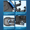 thumbnail image 4 of Para Coche Soporte para teléfono para automóvil Soporte para GPS Soporte giratorio para teléfono inteligente de 360 ​​grados (negro), 4 of 9