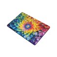 thumbnail image 3 of Autua Eco-Friendly Flower Rainbow Sacred Geometry Bath Rug 24x16in, 3 of 5