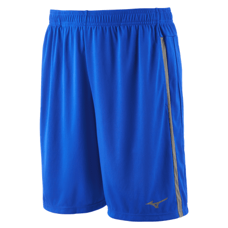UPC: 0889961547171 | Mizuno Youth Boy s Icon 6 Training Short Size Extra Large Royal-Charcoal (5292)