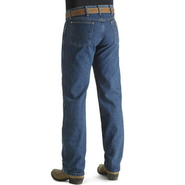 Wrangler Mens Extended Sizing Original Fit Wranger Jeans 40x40 Rigid Indigo