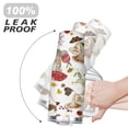 thumbnail image 6 of 40oz Cute Colorful Botanical Mushroom Stainless Steel Flip Straw Tumbler Spill Proof Travel Cup Double Wall Vacuum Insulated Coffee Mug with Top Handle, 6 of 6