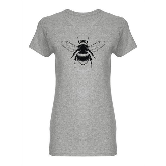 Bumblebee Sketch T-Shirt Women -Image by Shutterstock, Female XX-Large