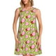 thumbnail image 1 of Balery Lips blowing bubble gum Vestidos de verano para mujer con estampado: vestido holgado sin mangas, vestido playero informal y cómodo para días calurosos., 1 of 7