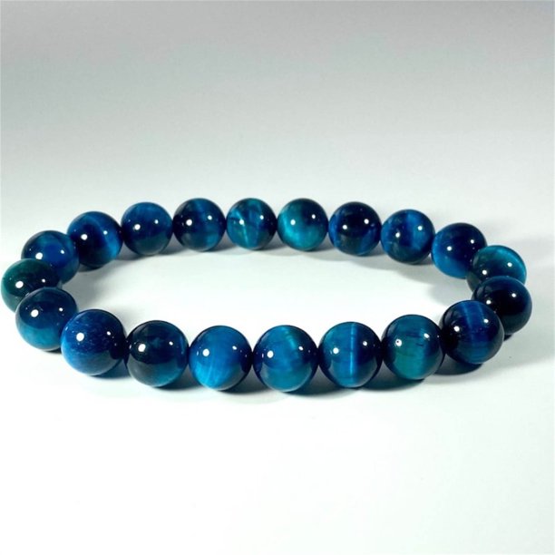 Pulsera de ojo de tigre con piedras de grado 5A. Una joya con piedras preciosas que aporta estilo a cualquier look, lo que la convierte en el accesorio perfecto tanto para hombres como para mujeres.