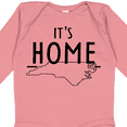 thumbnail image 4 of Inktastic It's Home- State of North Carolina Outline Boys or Girls Long Sleeve Baby Bodysuit, 4 of 5
