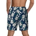 thumbnail image 4 of Daiia Cute Rabbit Mens Swim Trunks Swim Shorts Quick Dry Swim Shorts with Mesh Lining Pockets-3X-Large, 4 of 9