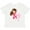AA-White, variant on Inktastic Superhero Girl, Cute Girl, Brown Hair, Pink Cape Girls Toddler T-Shirt