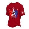 thumbnail image 2 of Trgacdwlo 1776-2026 USA 250th Anniversary Shirt We the People Mens 4th of July Shirt Short Sleeve 250th America Patriotic Shirts, 2 of 6