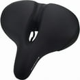 thumbnail image 2 of Extra-Large Ultra-Soft Mountain Bike Saddle with Thick Sponge & Silicone Shock Absorption, Spring Cushioned Comfortable Seat for Long-Distance Riding, Universal Fit for Electric Bicycles - Basic, 2 of 6