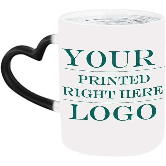 Personalized Custom Coffee Tea Mug Custom Your Own Text/image/name 11oz Ceramic Mug, Heat Sensitive Color Changing Magic Mug Customized Travel Mugs Fo