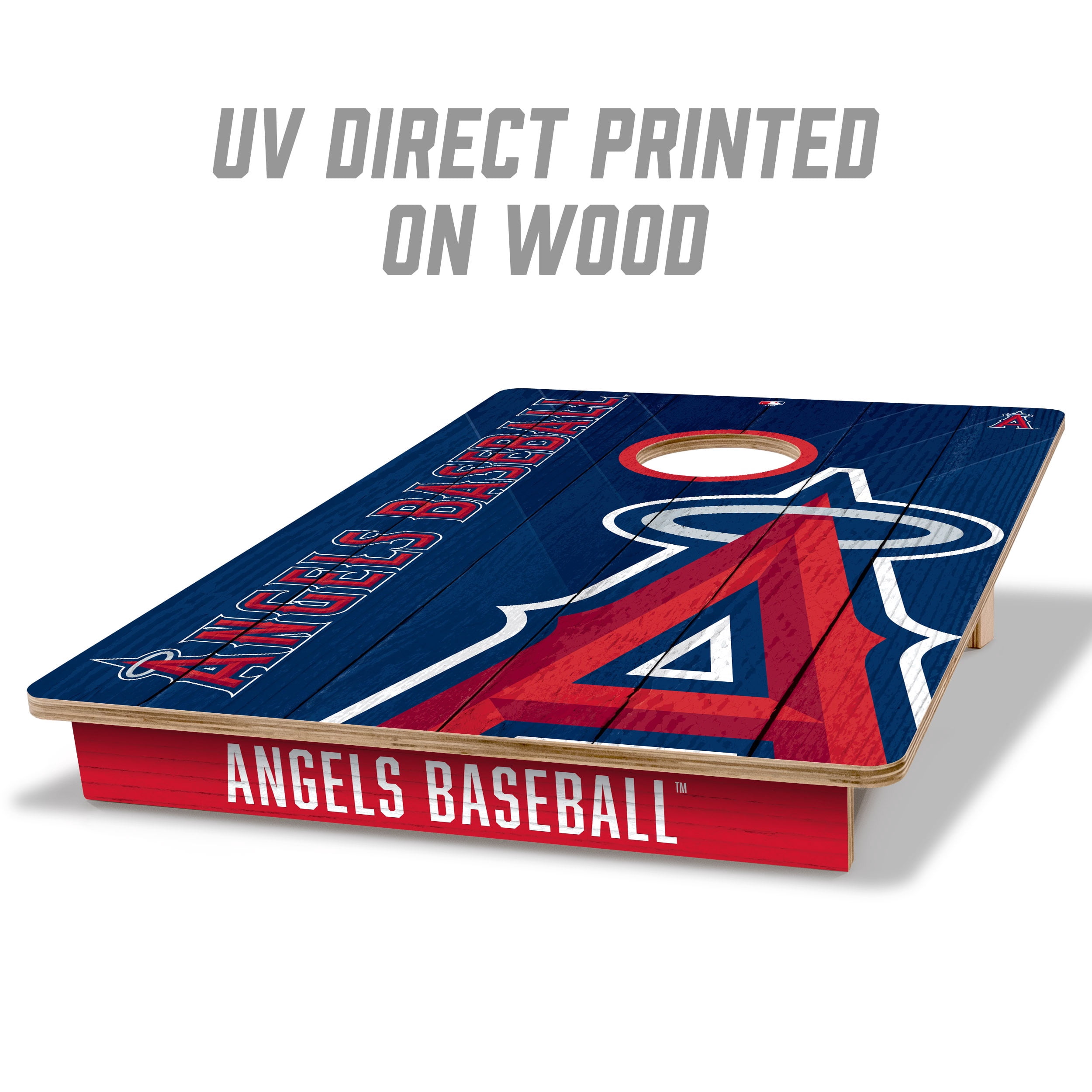 YouTheFan MLB Los Angeles Angels 2' x 3' Cornhole Game