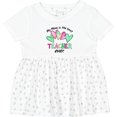 thumbnail image 3 of Inktastic My Mom is the Best Teacher Ever Girls Baby Dress, 3 of 5