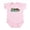 Petal Pink, variant on - Glacier National Park Infant Bodysuit - Baby Light Bodysuit, Size Newborn - 24 Months