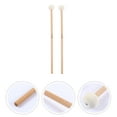 thumbnail image 1 of BEADCEST 2pcs Felt Head Timpani Mallet Synthetic Material for Musical Performances Students, 1 of 8