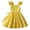 Yellow, variant on Butterfly Prints Summer Beach Sundress Party Dresses Princess Dress #Z01 Pink 2-3 Years