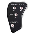 thumbnail image 2 of LJNYFDC Umpire Clicker Referee Counter Press Strip Design Slip Comfortable Grip Training Plastic 4 Wheel Umpire Indicator Umpire Gear Referee, 2 of 6