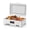 Silver, variant on Apiculbring 9QT Full-Size Electric Chafing Dish with Touch Screen Roll-Top, Gold Buffet Food Server & Warmer