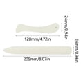 thumbnail image 2 of BE-TOOL Plastics Paper Folding Tool DIY Paper Crafting Tool Leather Handmade Tool Burnishing Bookbinding Scrapbooking (Large), 2 of 8