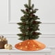 thumbnail image 5 of Falda Para Árbol De Navidad, Diseño De Copos De Nieve Con Lentejuelas Brillantes, Decoración Para Fiestas Navideñas, Cubierta Inferior Festiva Reutilizable, Fácil De Limpiar, 5 of 9