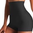 thumbnail image 3 of Oksale Body Shaper Shorts for Women Stretch High Waist Shapewear Tummy Control Cozy Breathable Thigh Slimmer for Under Dress Black M, 3 of 7