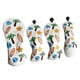 thumbnail image 1 of Juego de 4 piezas 1 3 5 UT PU Golf Putter Head Covers reemplazo impermeable diferente tamaño accesorio transpirable Protector de protección hecho a árbol patrón blanco Sunnimix cubierta de la cabeza del palo de golf, 1 of 8