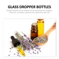 thumbnail image 6 of ifundom Glass Dropper Bottles Transparent Leakproof with Easy Dosage Control for Home Use and Essential Oils Storage, 6 of 6