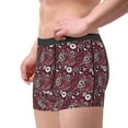 thumbnail image 2 of Uemuo Daisies Flowers Pattern Men's Boxer Briefs,Trunk Anti-Chafing,Comfortable, Durable, and Stylish Underwear-Large, 2 of 9