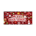 thumbnail image 2 of Hometravel Christmas Garage Door Banner, Large Holiday Yard Door Cover Design, Merry Christmas Porch Backdrop for Outdoor Party, 2 of 6