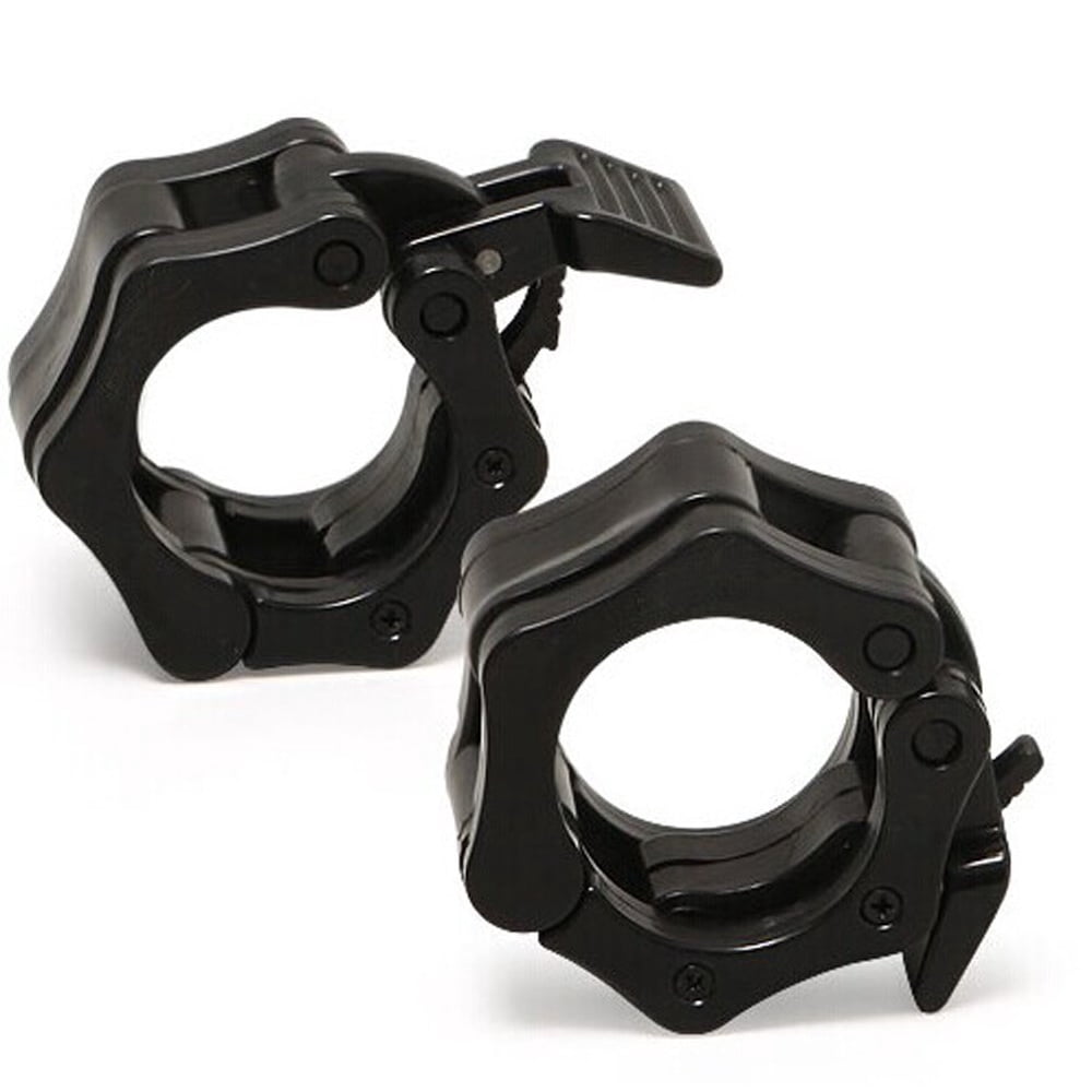 Barbell Collars, YIYIGUO Quick Release Nonslip Barbell Clamp Collars