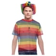 thumbnail image 3 of Rainbow Mesh Top T Shirt Pride, 3 of 4