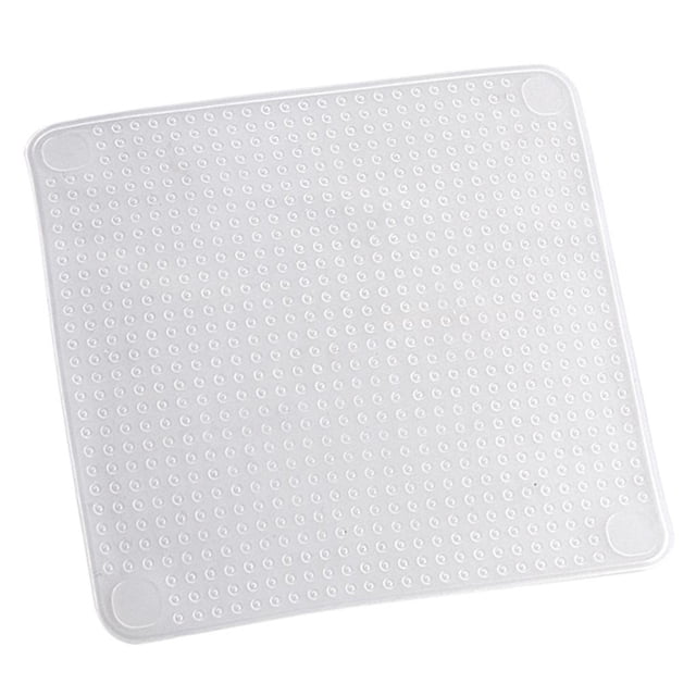 4pcs / Set Tapas Elásticas De Silicona Reutilizable Cubierta De Sello De Cocina Para Platos Tazones