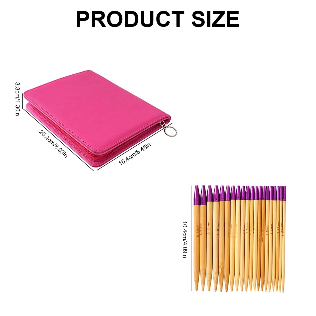 BQBQERT Multifunctional Circular Knitting Needle Set Crochet Needle Knitting Needle Interchangeable Crochet Hook Needle