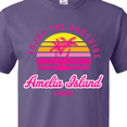 thumbnail image 4 of Inktastic Summer Enjoy the Sunshine Amelia Island Florida in Pink T-Shirt, 4 of 5