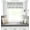 Silver, variant on PowerSellerUSA Sleek & Clean Minimalist Two-Tone Kitchen Window Curtain Valance with Rod Pocket Top, Perfect for Livingroom or Kitchen Decor, 55" W x 13" L